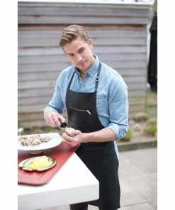 Dutchdeluxes Leather Zipper Apron In Classic Black 13 Dutchdeluxes Leather Zipper Apron In Classic Black