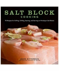 Simon & Schuster Salt & Pepper Salt Block Cooking By Mark Bitterman