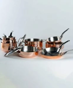 De Buyer Prima Matera Induction-Compatible Copper Saucepan