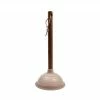 Andree Jardin Toilet Plunger - Ash Wood & Natural Rubber