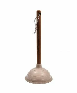 Andree Jardin Toilet Plunger - Ash Wood & Natural Rubber