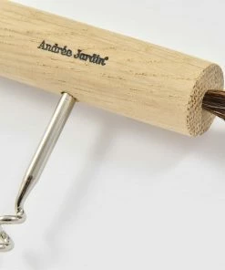 Cookware Andree Jardin Oak Corkscrew With Horsehair Brush 6 Cookware Andree Jardin Oak Corkscrew With Horsehair Brush