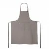 Andree Jardin Grey Cotton Apron Aprons 2 Andree Jardin Grey Cotton Apron Aprons