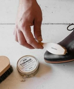 Andree Jardin Hog Bristle Shoe Application Brush