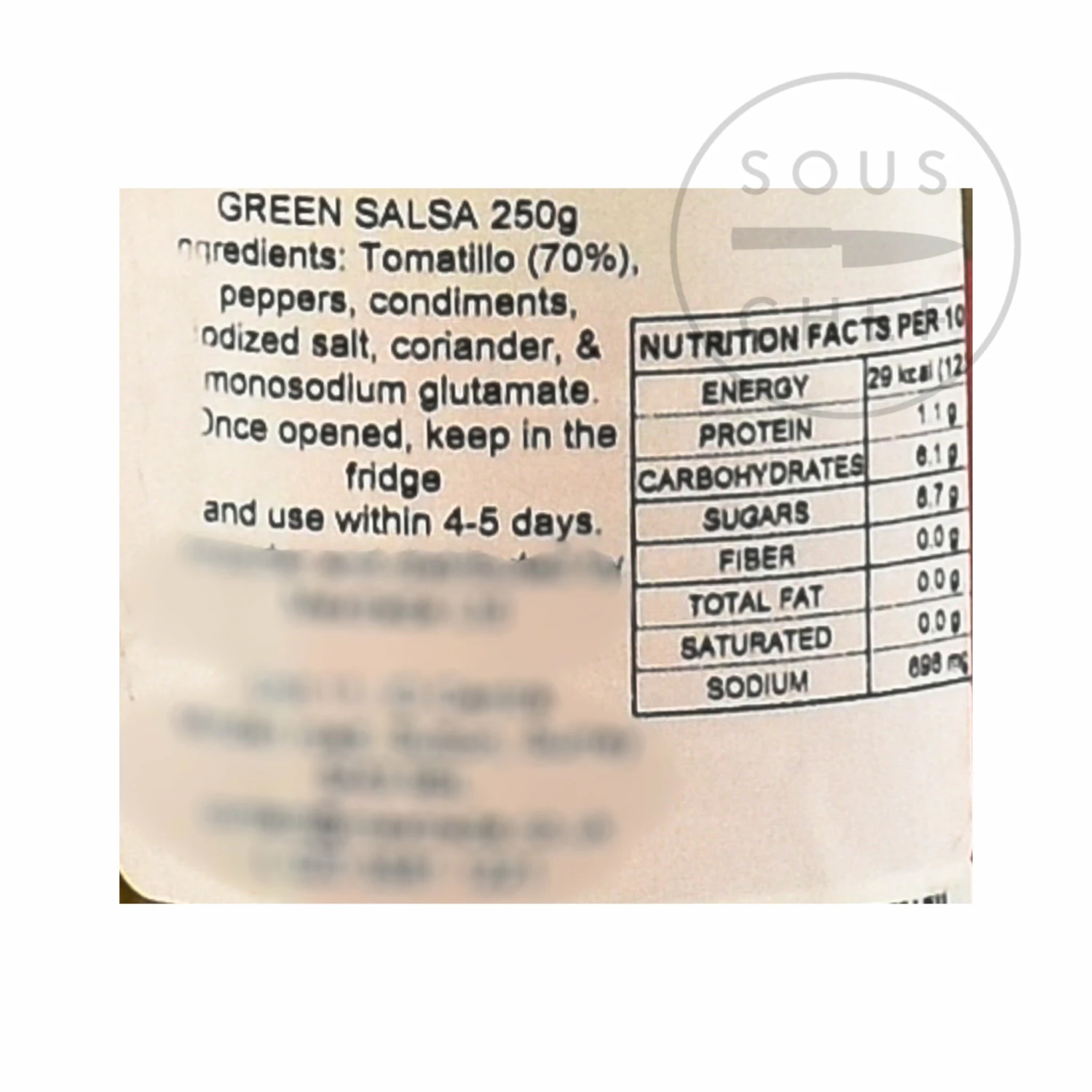 La Costena Green Mexican Salsa 250g 5 La Costena Green Mexican Salsa 250g