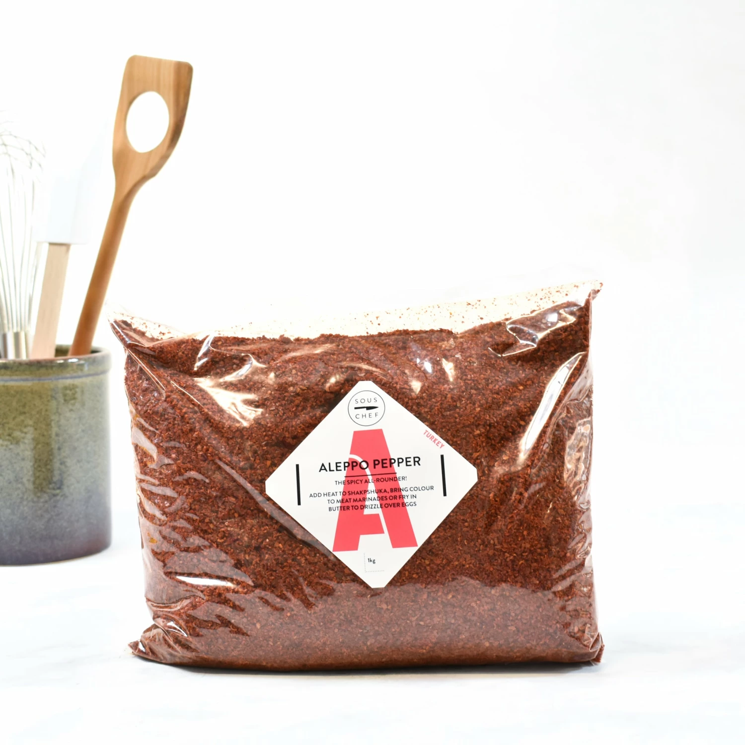 Sous Chef Ingredients Aleppo Pepper - Pul Biber 1kg 6 Sous Chef Ingredients Aleppo Pepper - Pul Biber 1kg