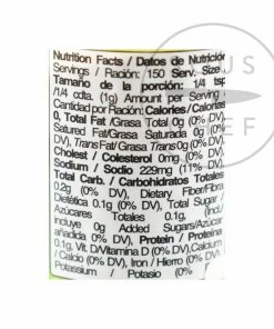 Pico Guacamole Mix 150g Ingredients 7 Pico Guacamole Mix 150g Ingredients