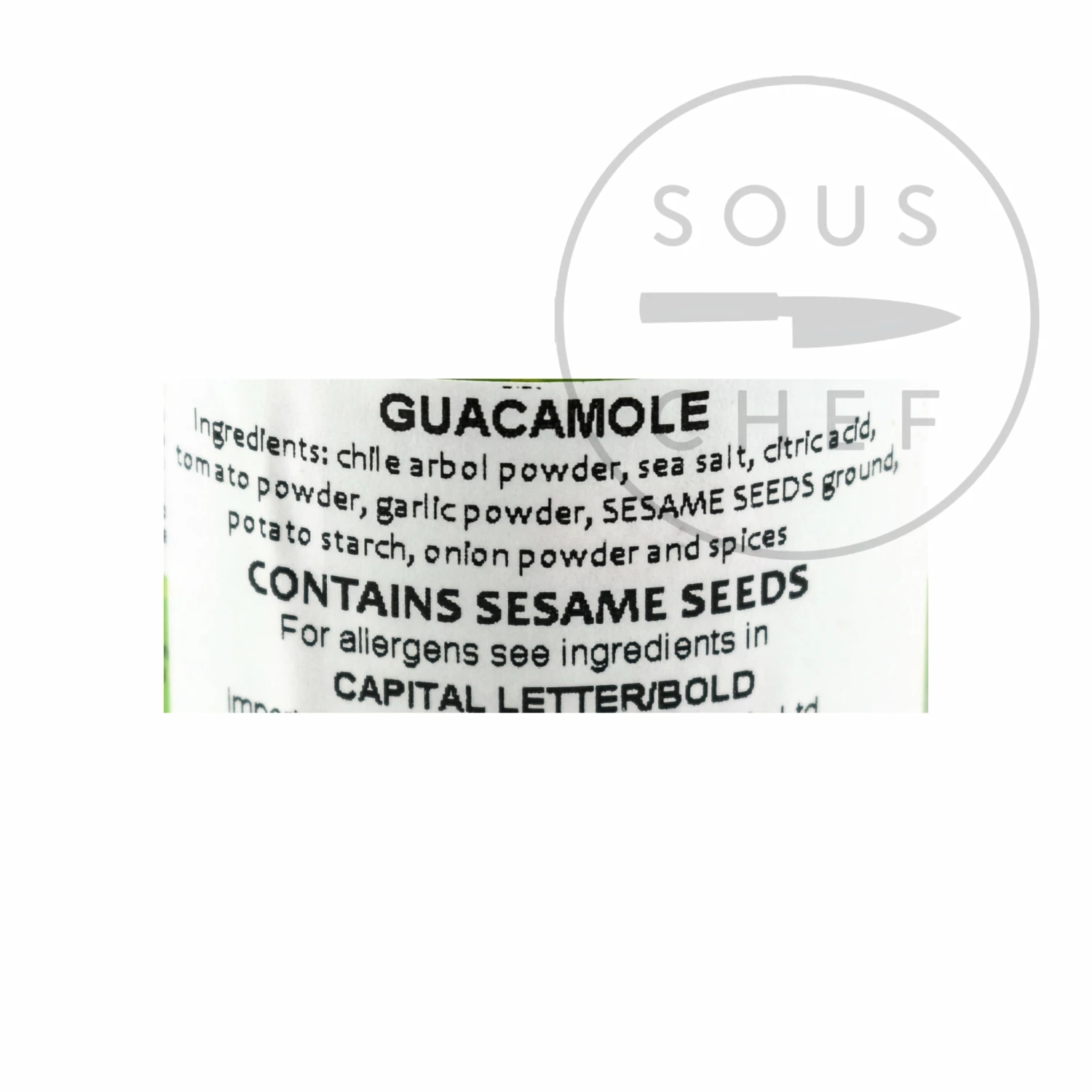Pico Guacamole Mix 150g Ingredients 4 Pico Guacamole Mix 150g Ingredients