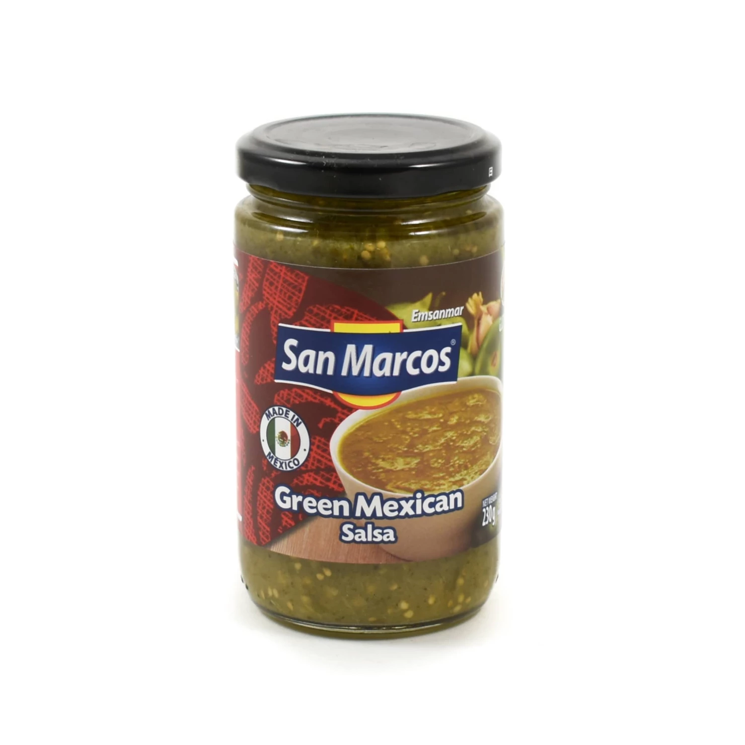 Ingredients San Marcos Salsa Verde 230g 3 Ingredients San Marcos Salsa Verde 230g