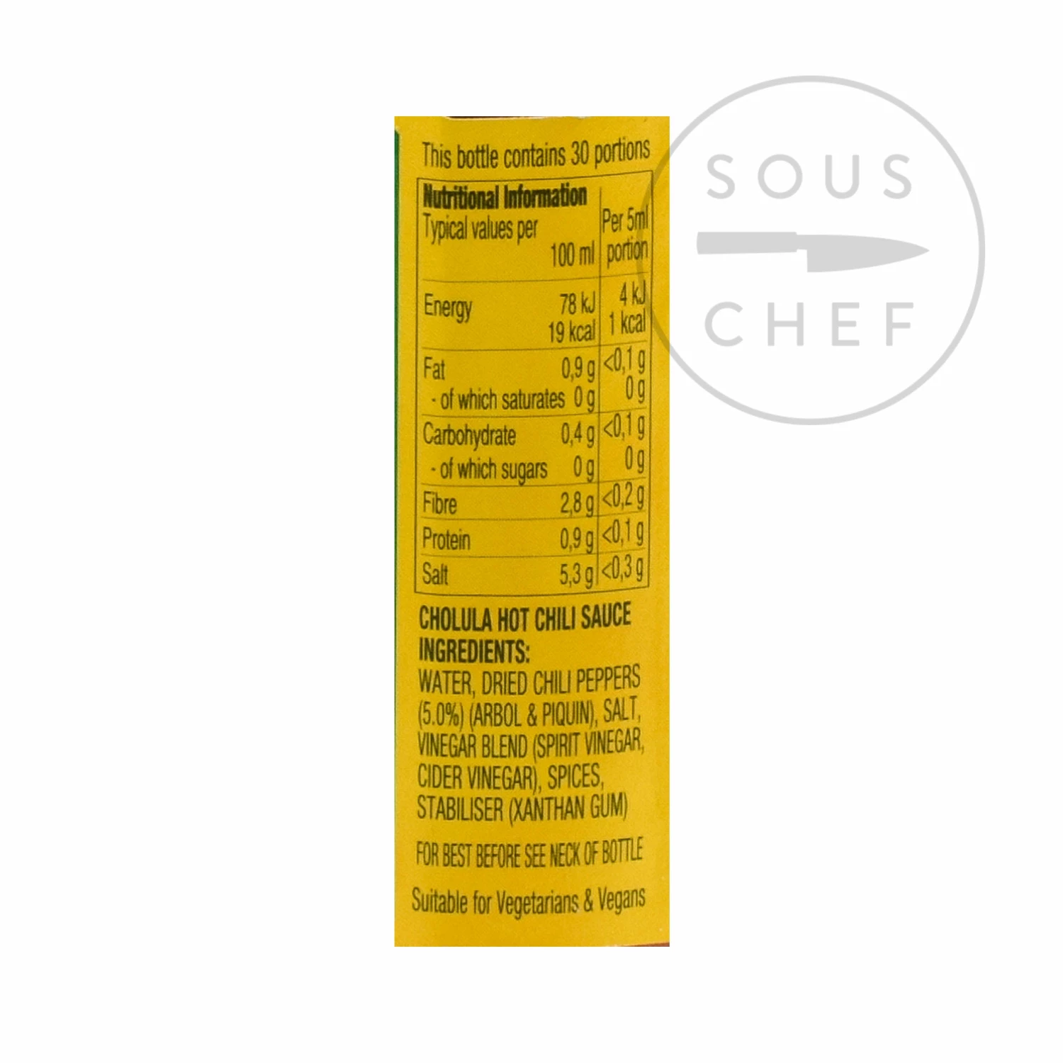 Cholula Original Hot Sauce 150ml 5 Cholula Original Hot Sauce 150ml