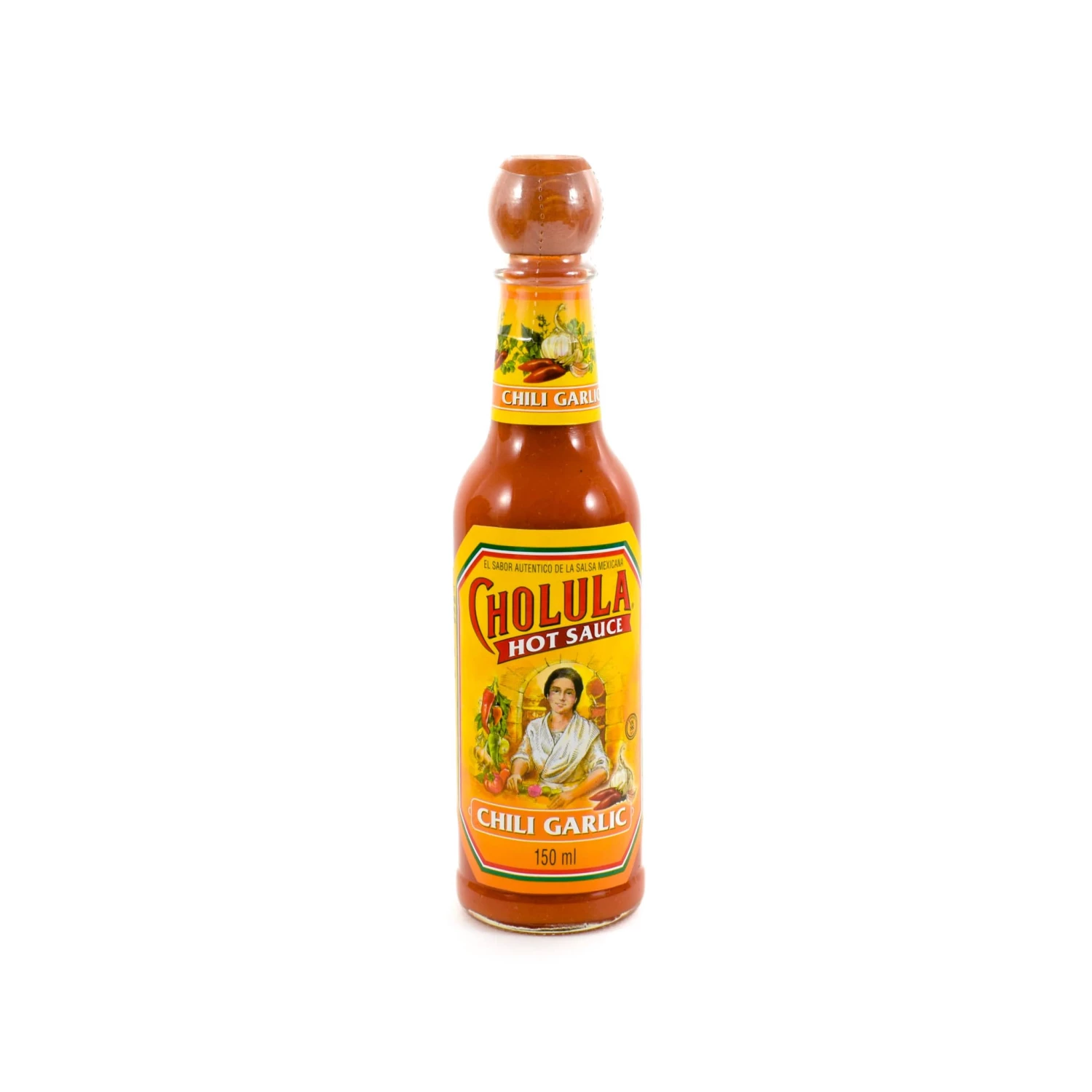 Cholula Garlic Hot Sauce 150ml Ingredients 3 Cholula Garlic Hot Sauce 150ml Ingredients