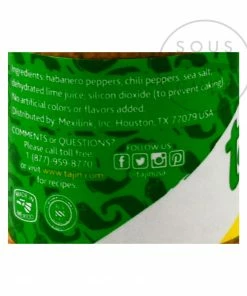 Tajin Habanero Chilli Powder 45g Ingredients 7 Tajin Habanero Chilli Powder 45g Ingredients