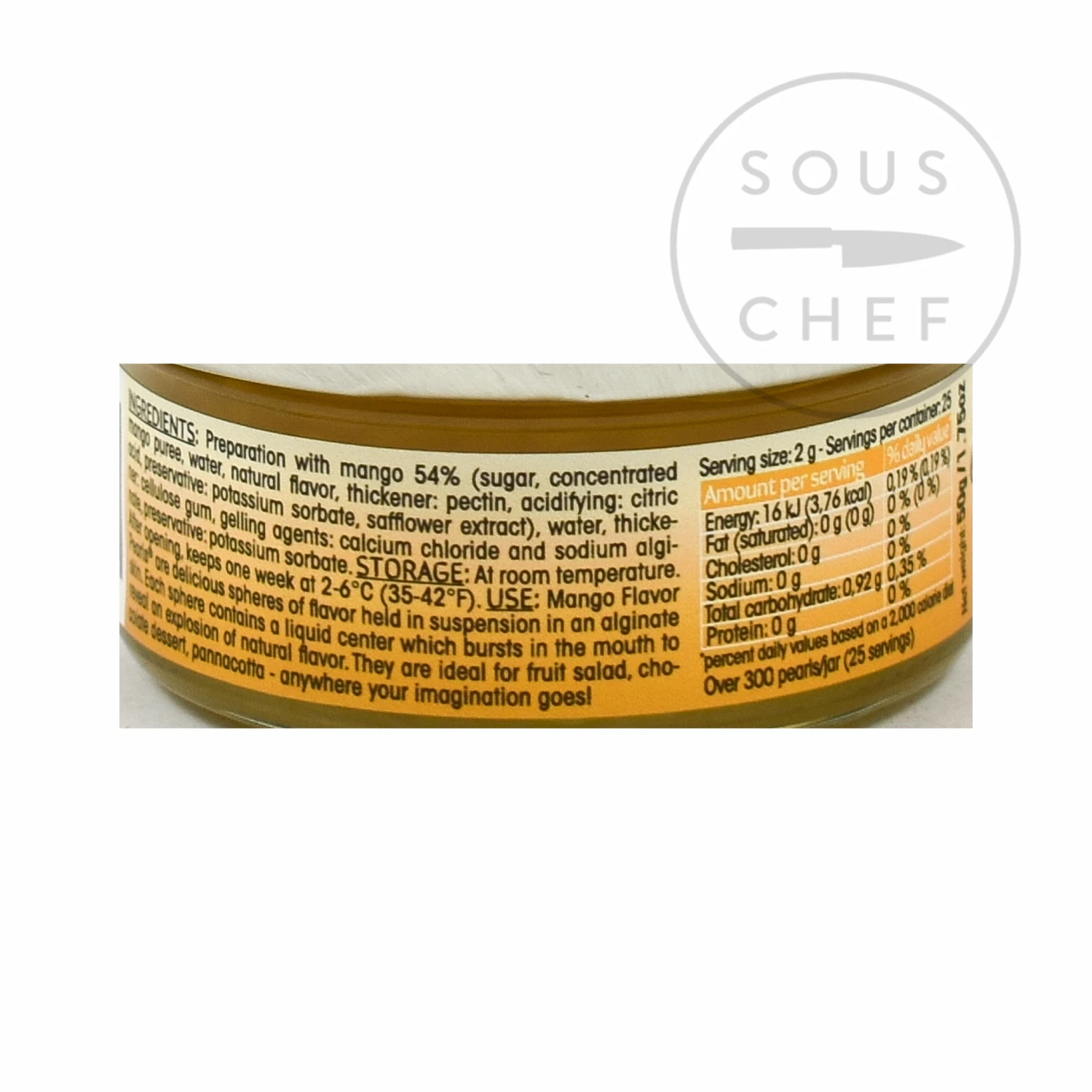 Christine Le Tennier Ingredients Mango Flavour Pearls 4 Christine Le Tennier Ingredients Mango Flavour Pearls