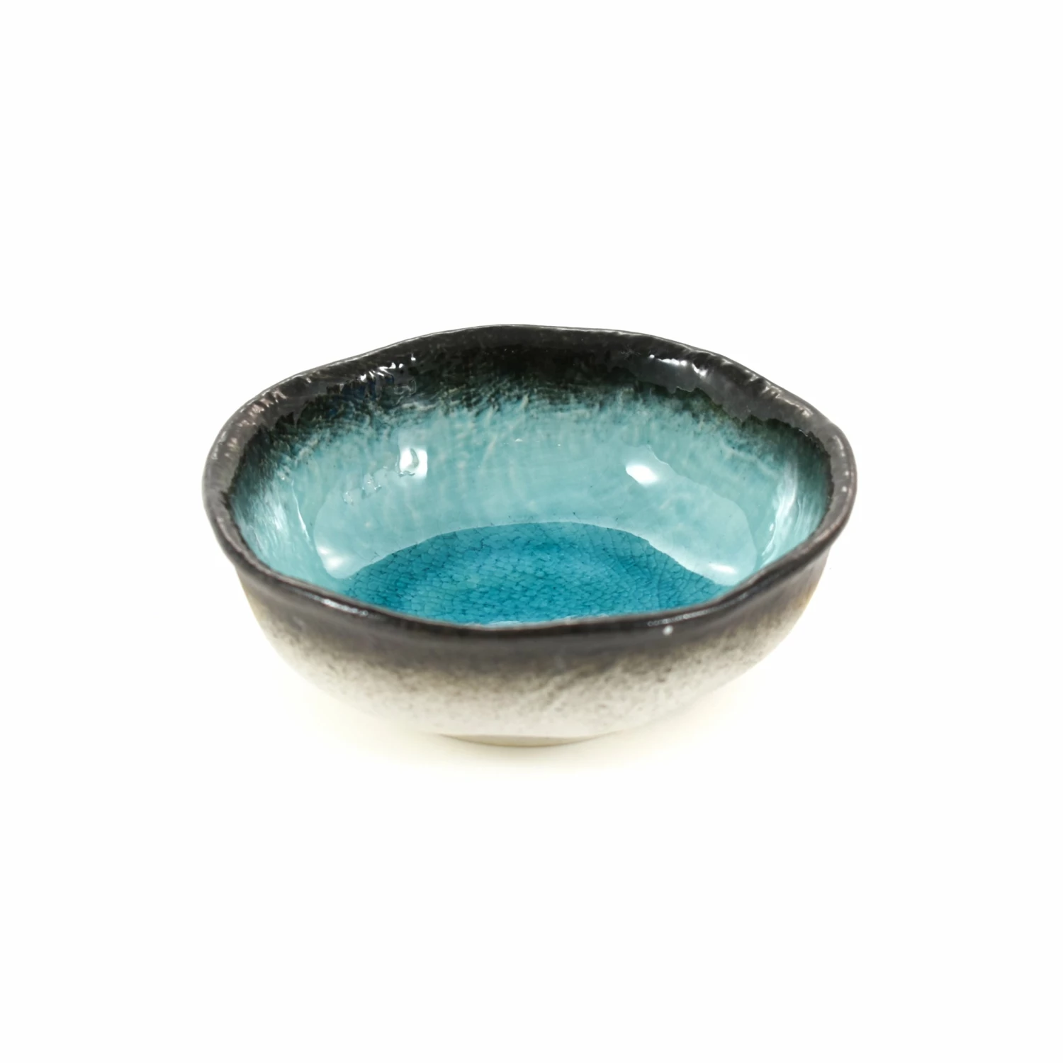 Kiji Stoneware & Ceramics Turquoise Glaze Bowl 12cm Dia X 4cm High Tableware 3 Kiji Stoneware & Ceramics Turquoise Glaze Bowl 12cm Dia X 4cm High Tableware
