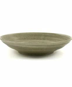 Kiji Stoneware & Ceramics Tatsumaki Coupe Plate 23cm