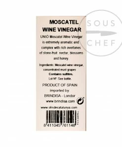 Unio Moscatel Vinegar 500ml 7 Unio Moscatel Vinegar 500ml