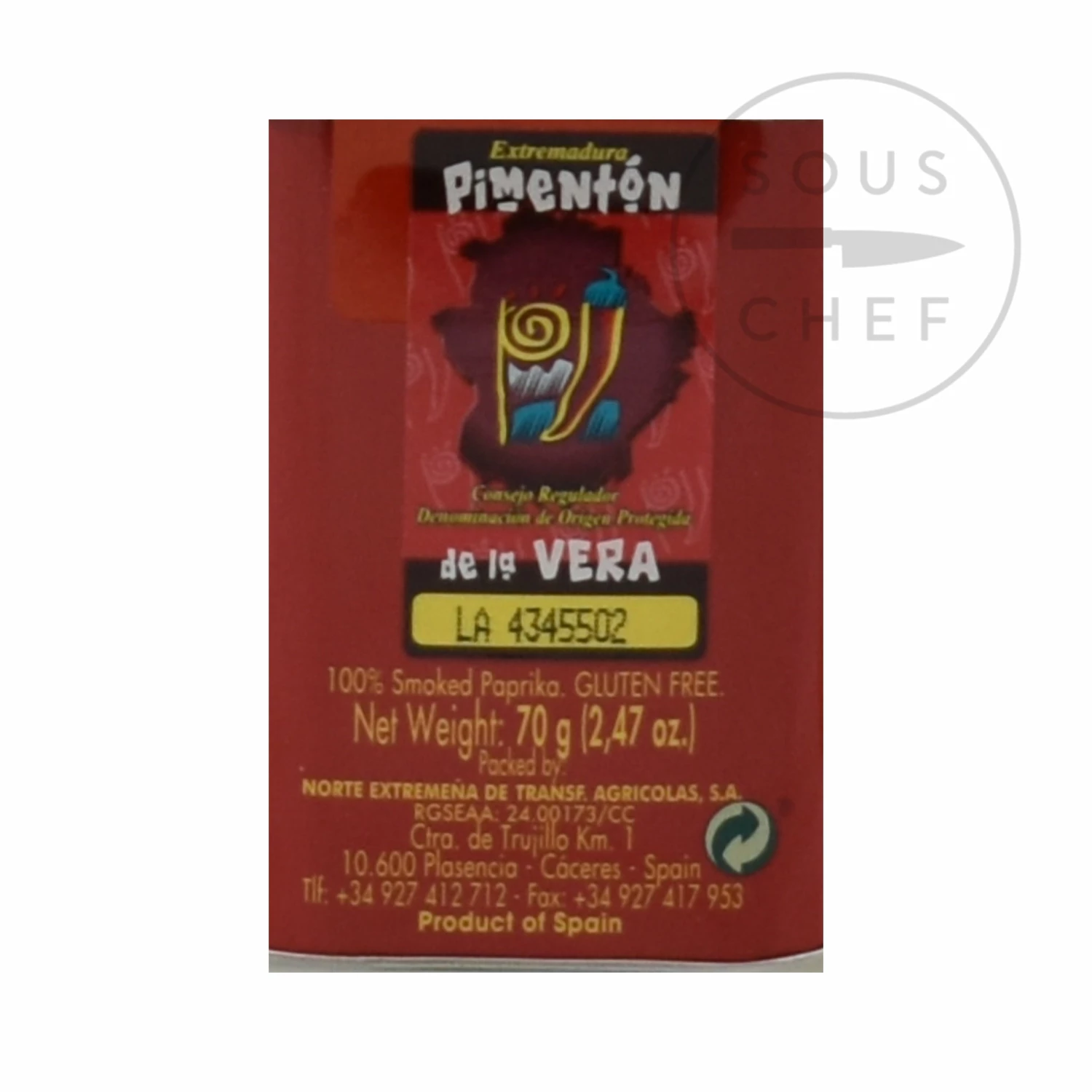 Ingredients La Chinata Hot Smoked Paprika 70g 4 Ingredients La Chinata Hot Smoked Paprika 70g