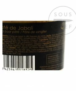 Ingredients ArteMonte Wild Boar Pate 100g