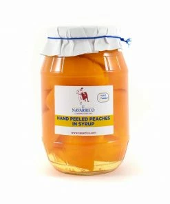 Ingredients Navarrico Hand-Peeled Peach Halves In Syrup 950g