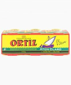 Ortiz Yellowfin Tuna In Olive Oil 3 X 92g Multi Pack Ingredients