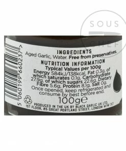 Balsajo Black Garlic Paste 100g Ingredients 8 Balsajo Black Garlic Paste 100g Ingredients