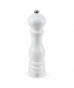 Peugeot Paris White Lacquered Salt Mill 22cm