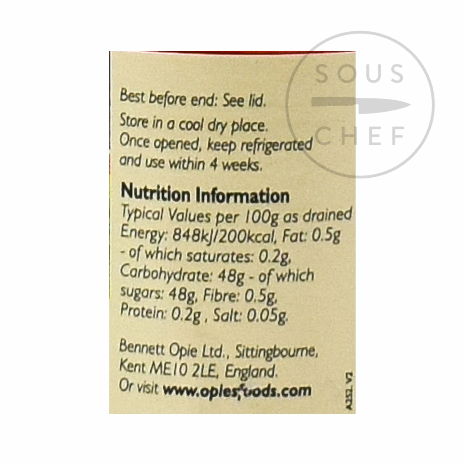 Opies Red Maraschino Cocktail Cherries With Stem 225g Ingredients 5 Opies Red Maraschino Cocktail Cherries With Stem 225g Ingredients