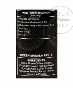 Ferns' Green Masala Paste 380g 7 Ferns' Green Masala Paste 380g