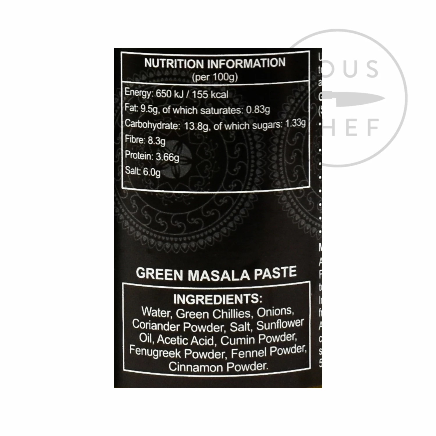 Ferns' Green Masala Paste 380g 5 Ferns' Green Masala Paste 380g