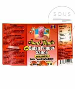 Aunt May's Bajan Pepper Sauce 340g