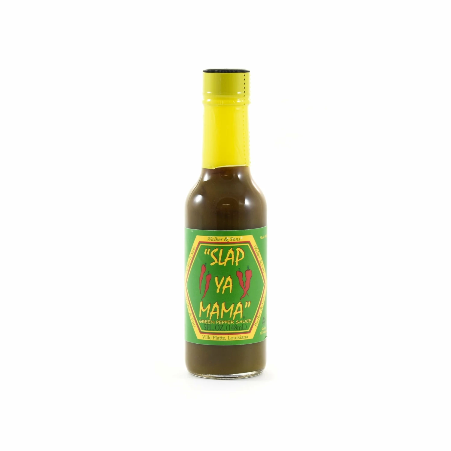 Slap Ya Mama Green Pepper Sauce - 148ml (5 Oz) 3 Slap Ya Mama Green Pepper Sauce - 148ml (5 Oz)