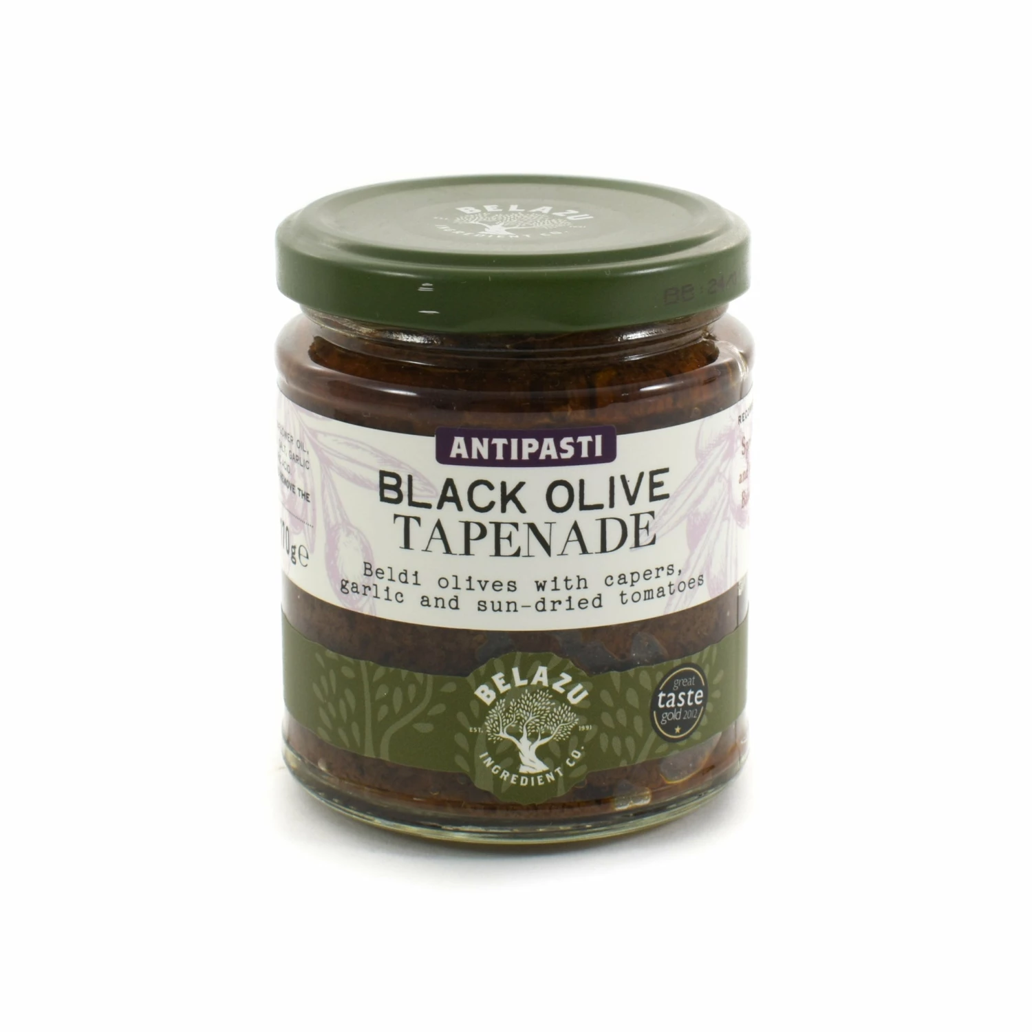 Belazu Black Tapenade 170g 3 Belazu Black Tapenade 170g