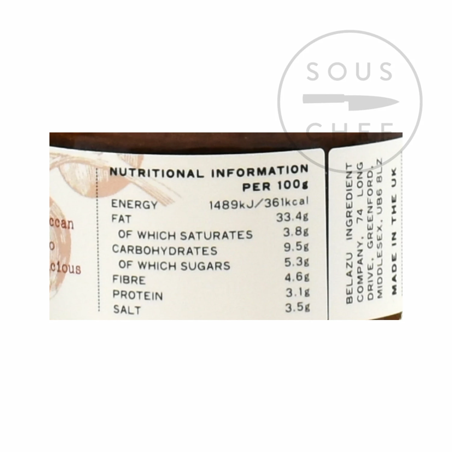 Ingredients Belazu Tagine Paste 170g 5 Ingredients Belazu Tagine Paste 170g