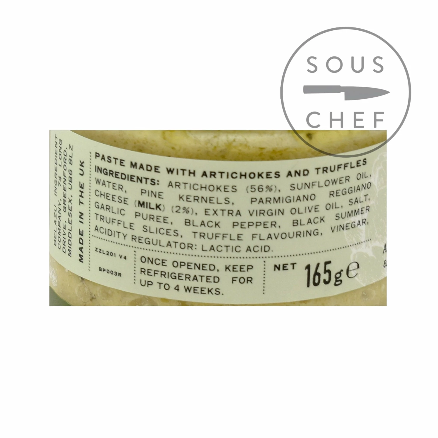 Belazu Truffle And Artichoke Pesto 165g 4 Belazu Truffle And Artichoke Pesto 165g