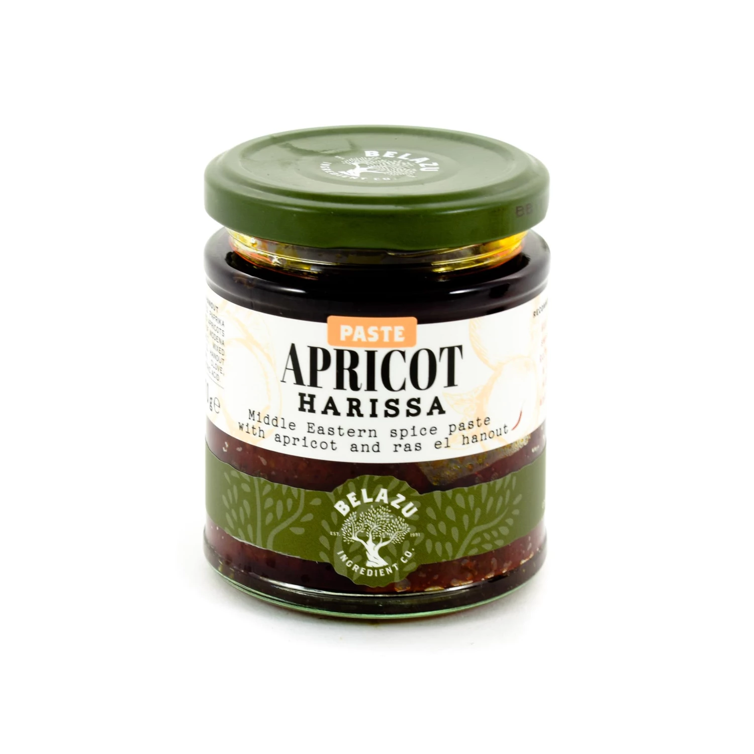 Ingredients Belazu Apricot Harissa 3 Ingredients Belazu Apricot Harissa