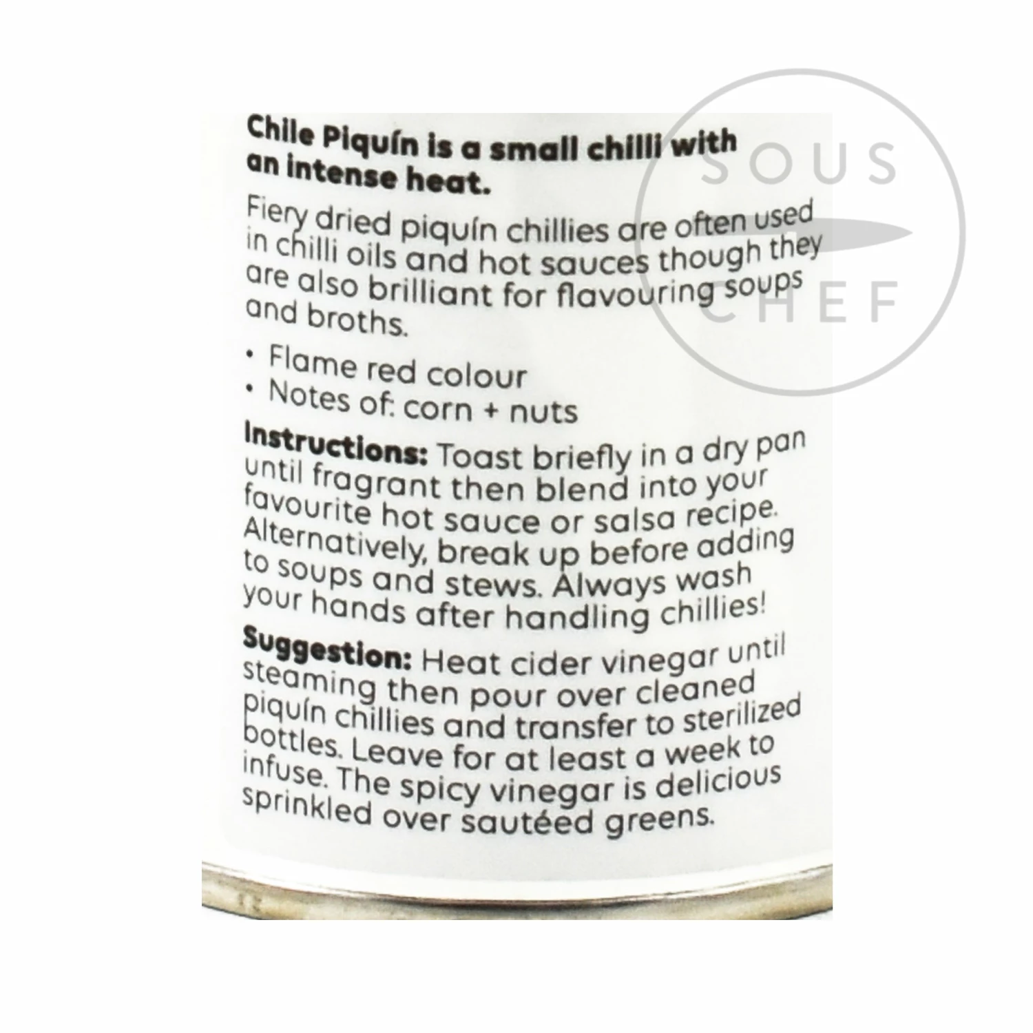 Cool Chile Co Piquin Chilli 30g 5 Cool Chile Co Piquin Chilli 30g