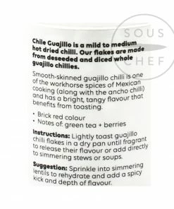 Cool Chile Co Guajillo Flakes 40g Ingredients 7 Cool Chile Co Guajillo Flakes 40g Ingredients
