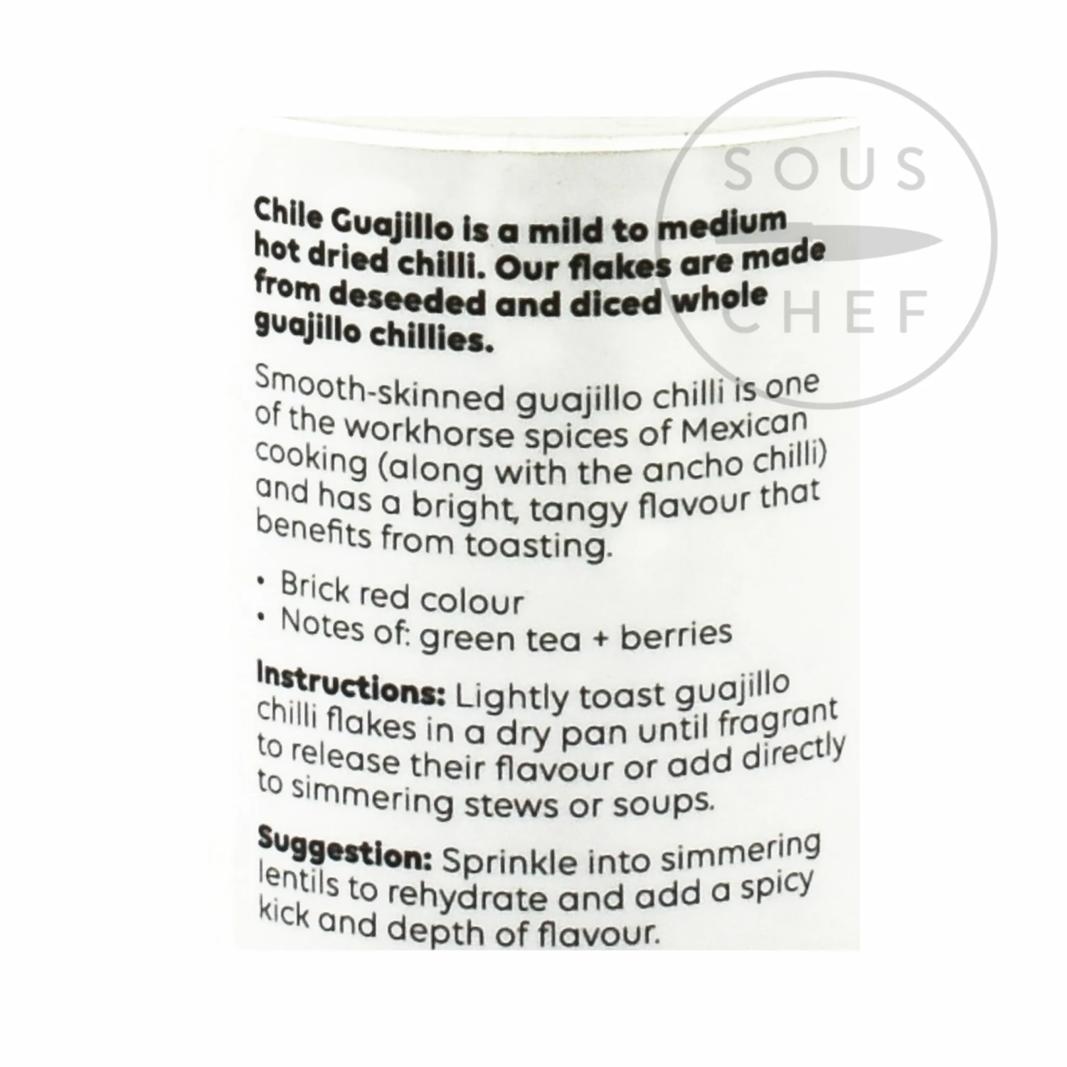 Cool Chile Co Guajillo Flakes 40g Ingredients 5 Cool Chile Co Guajillo Flakes 40g Ingredients