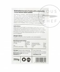 Cool Chile Co Maize For Pozole 250g