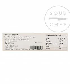 Candiflor Crystallised Mint Leaf Pieces 1kg 7 Candiflor Crystallised Mint Leaf Pieces 1kg