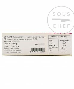 Candiflor Crystallised Whole Roses 500g 8 Candiflor Crystallised Whole Roses 500g