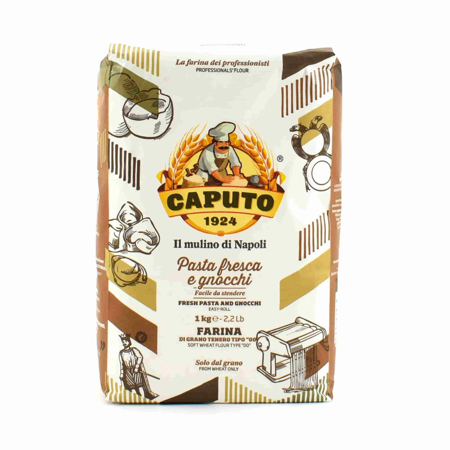 Caputo Fresh Pasta And Gnocchi Flour 1kg 3 Caputo Fresh Pasta And Gnocchi Flour 1kg