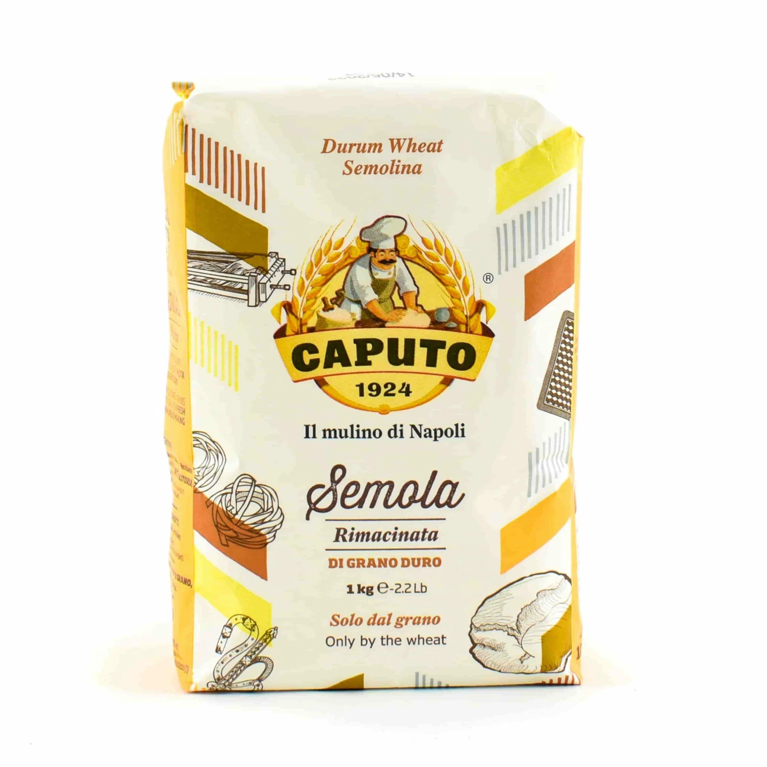 Caputo Semolina Rimacinata Flour 1kg Ingredients 3 Caputo Semolina Rimacinata Flour 1kg Ingredients