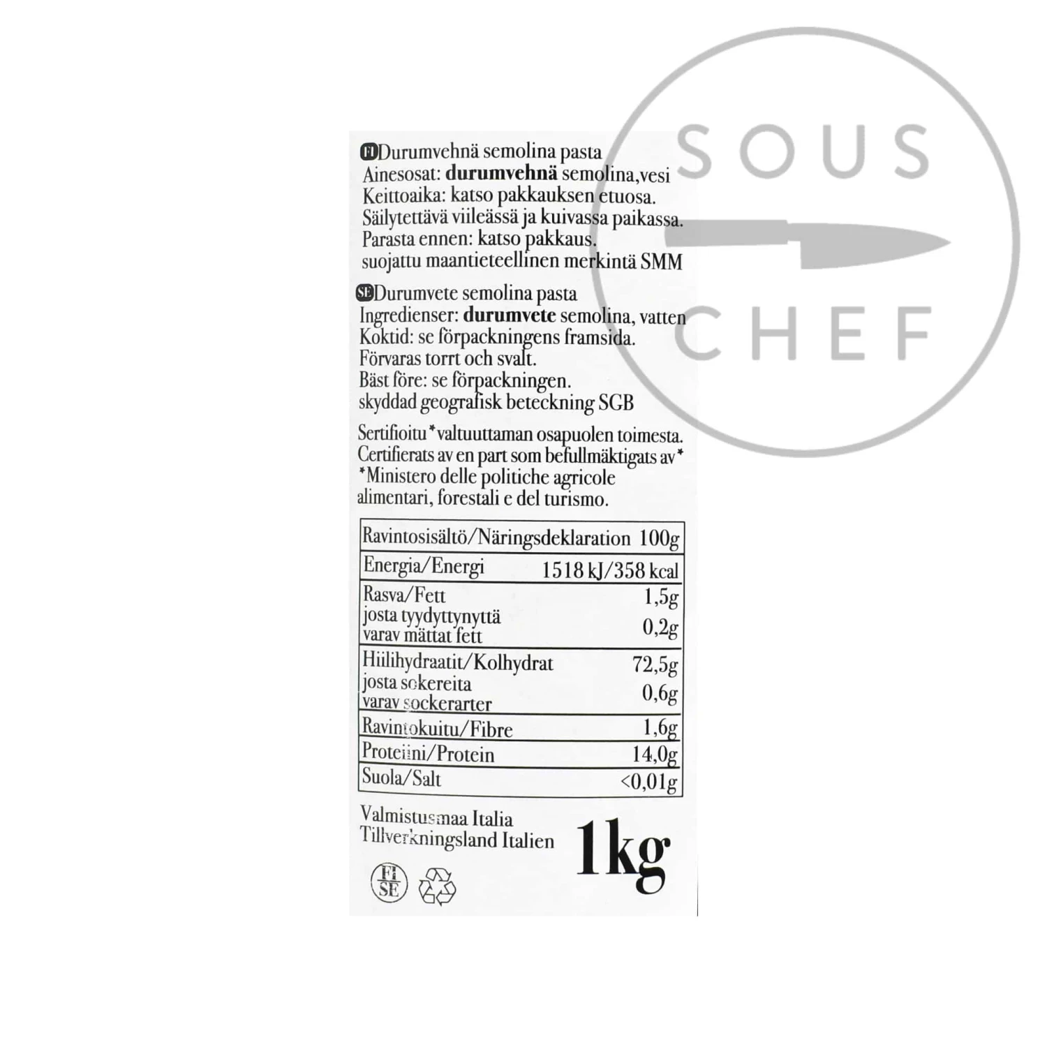Dolce & Gabbana Gragnano IGP Spaghetti Lunghi 1kg Pasta, Rice & Noodles 7 Dolce & Gabbana Gragnano IGP Spaghetti Lunghi 1kg Pasta, Rice & Noodles