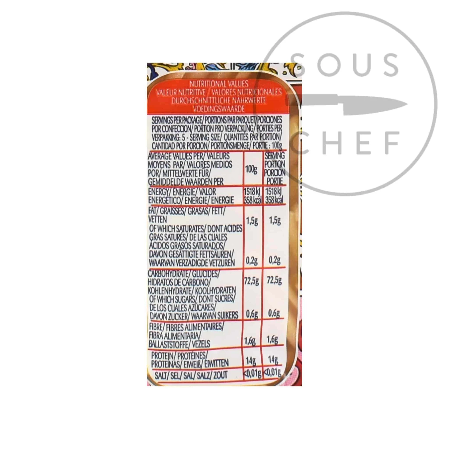 Ingredients Dolce & Gabbana Gragnano IGP Casareccia 500g 4 Ingredients Dolce & Gabbana Gragnano IGP Casareccia 500g