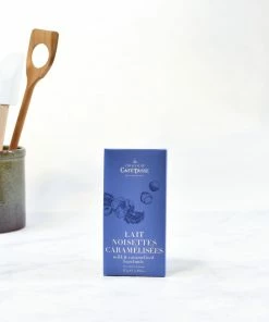 Cafe Tasse Milk Chocolate With Caramelised And Salted Hazelnuts 85g Snacks, Confectionery & Cake