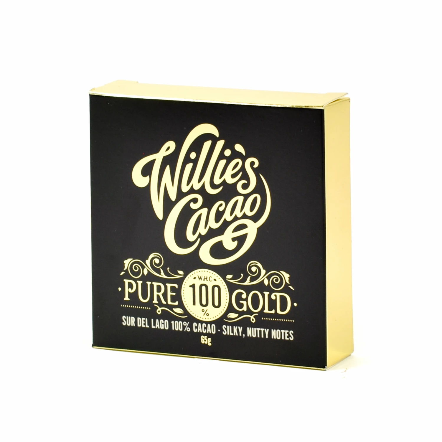 Ingredients Willie's Cacao Pure Gold Venezuelan 100% Cacao Chocolate 65g 3 Ingredients Willie's Cacao Pure Gold Venezuelan 100% Cacao Chocolate 65g