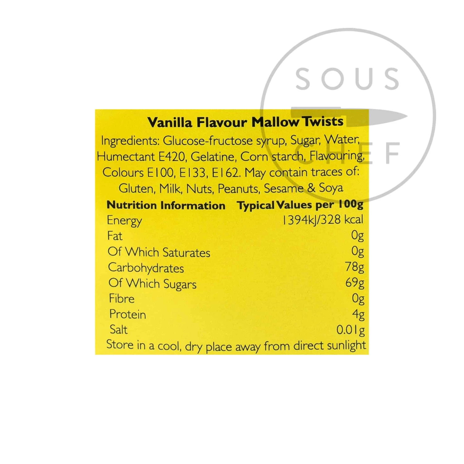 The Happy News Happy News Unicorn Tails Mallows 200g Ingredients 4 The Happy News Happy News Unicorn Tails Mallows 200g Ingredients