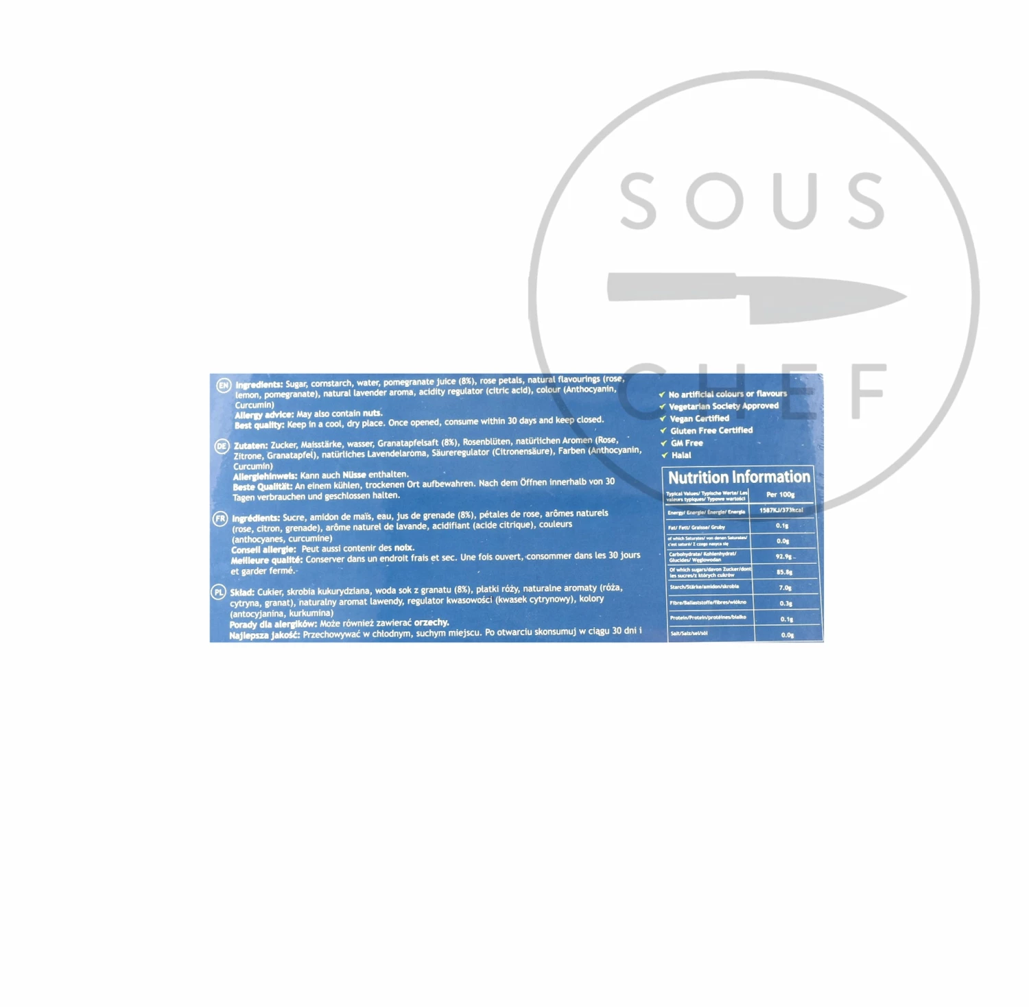 Truede Mixed Turkish Delight 275g 4 Truede Mixed Turkish Delight 275g