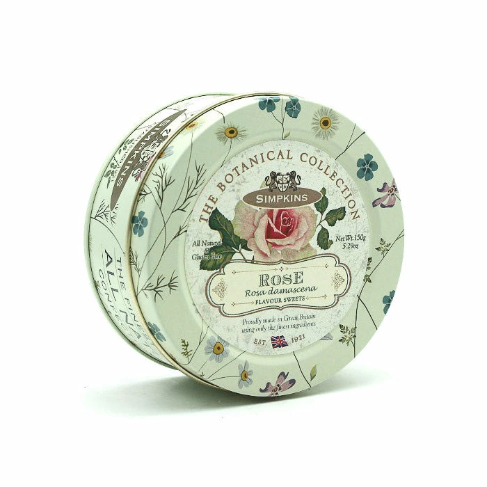 Simpkins Botanical Collection Botanical Tin Rose Drops 150g 3 Simpkins Botanical Collection Botanical Tin Rose Drops 150g